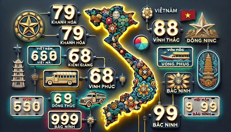 BIỂN SỐ XE TỈNH NÀO ĐẸP NHẤT? TOP DANH SÁCH VÀ TIÊU CHÍ ĐÁNH GIÁ CHI TIẾT