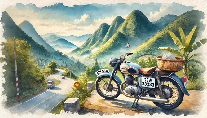 Biển số xe 23 của Hà Giang có ý nghĩa gì đặc biệt?