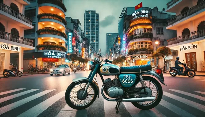 Độc lạ: Biển số xe đẹp ở Hòa Bình giới trẻ không thể bỏ qua