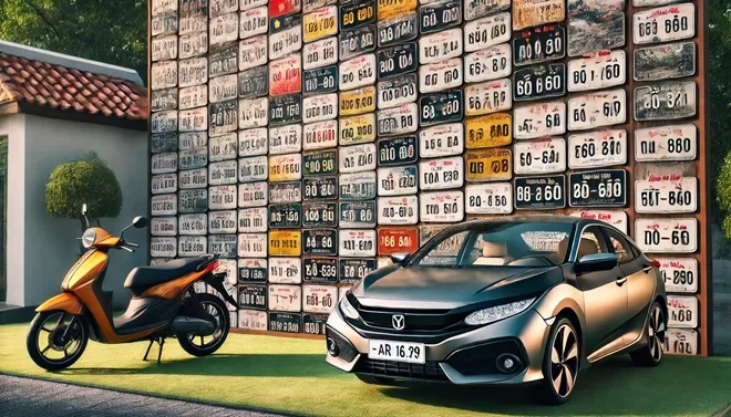 Danh sách biển số các tỉnh và thành phố lớn tại Việt Nam