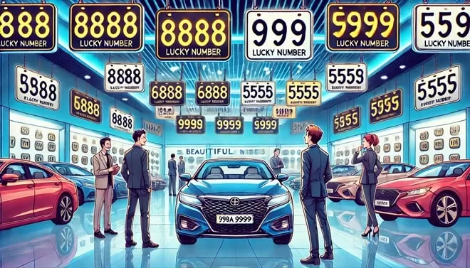 Tại sao biển số xe ngũ quý lại là đỉnh cao của cái đẹp?