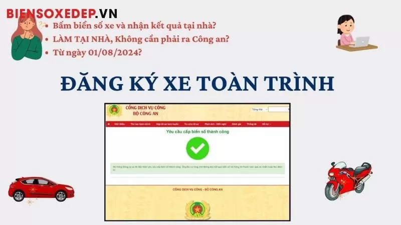 Thủ tục cấp biển số xe &ocirc; t&ocirc;