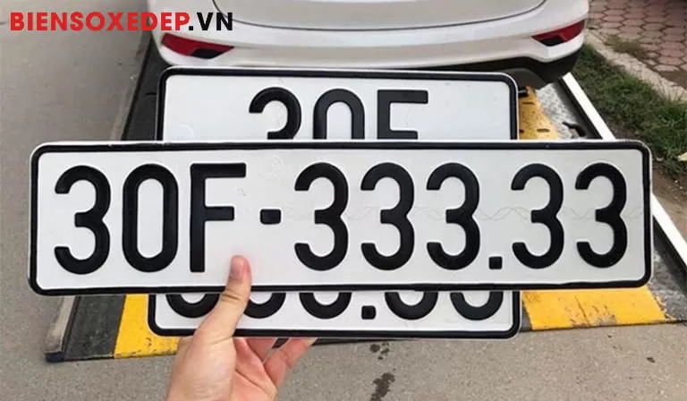 Đấu giá biển số xe đẹp