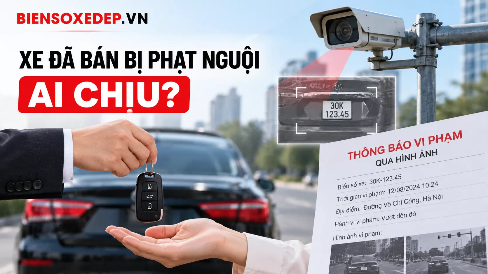 Xe Đã Bán Bị Phạt Nguội Ai Chịu?