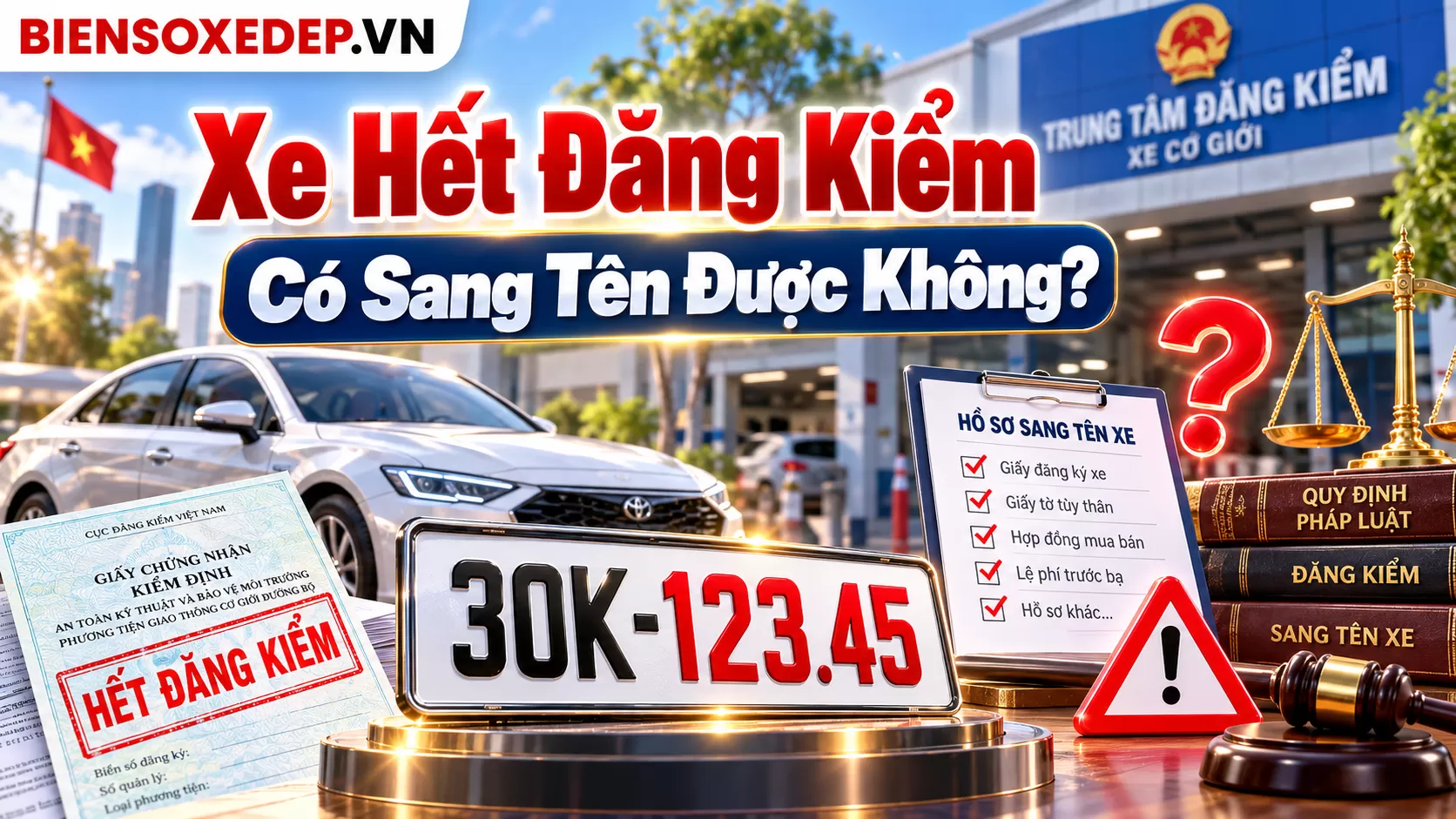 Xe Hết Đăng Kiểm Có Sang Tên Được Không?